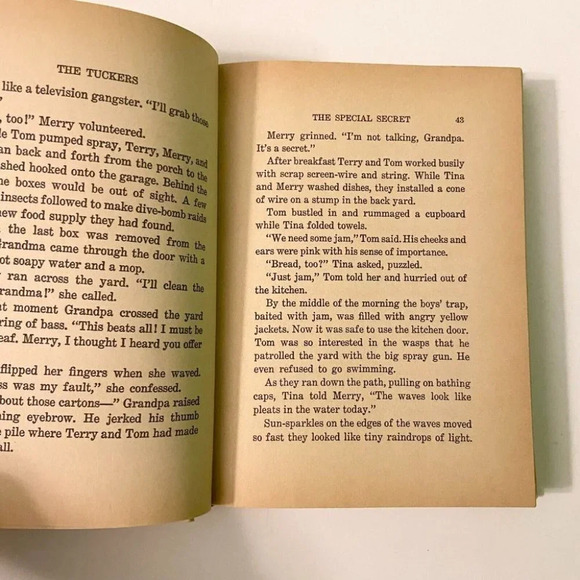 Vintage 1961 The Tuckers The Special Secret by Jo Mendel Book - Picture 7 of 12